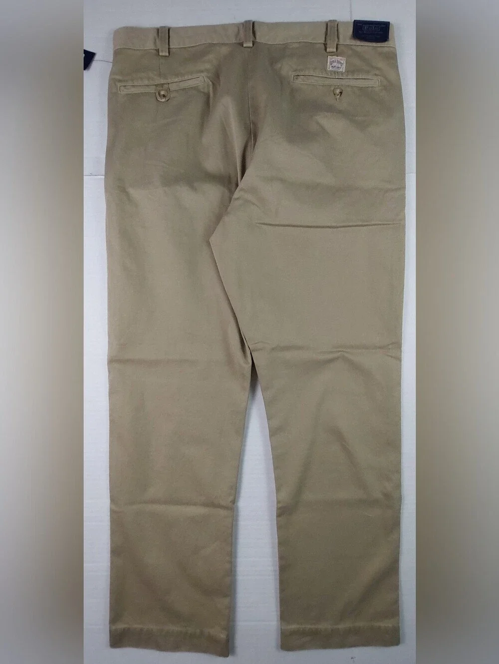Polo Ralph Lauren The Salinger Chino Pants Mens 36(38)x32 Khaki Heritage NWT